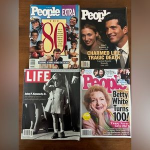 Vintage magazines 3-People, 1-Life